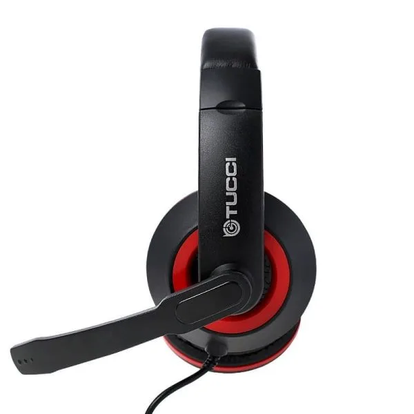 Tucci X5 Headphones Wired Headset with Microphone 3.5mm Jack 2 Pin - Image 4