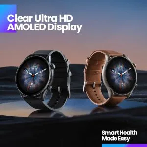 Amazfit GTR 3 Pro SmartWatch Black / Brown