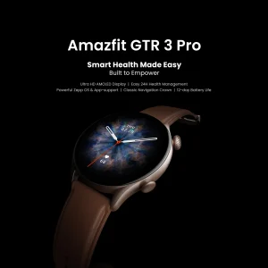 Amazfit GTR 3 Pro SmartWatch Black / Brown