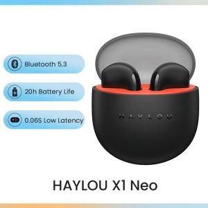 Haylou X1 Neo TWS Bluetooth 5.3 Earphones 0.06s Low Latency 20H Battery Life