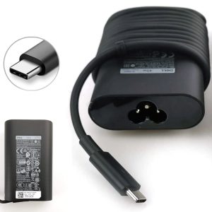 Dell USB-C 65W Laptop AC Power Adapter Charger Type C