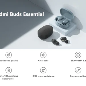 Redmi Buds Essential Earbuds – 30 Hours Battery Life Bluetooth 5.2
