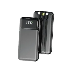 ASPOR A315 10000mAh 22.5W High-Speed Power Bank with Built-in Cable