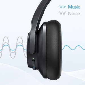 Anker Life Q20+ Active Noise Cancelling Headphones with Up to 40 Hours Playtime
