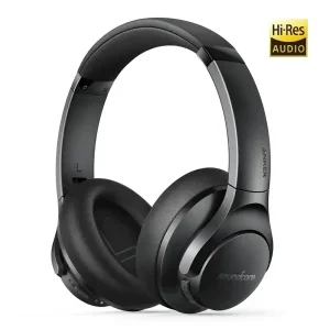 Anker Life Q20+ Active Noise Cancelling Headphones with Up to 40 Hours Playtime