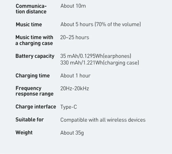 Baseus Bowie E13 True Wireless Earphones - Image 13