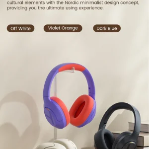 Haylou S35 Wireless Over the Ear Foldable Headphones with Hybrid Active Noise Cancellation & Bluetooth 5.2