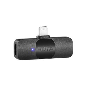 Boya BY-V2 Dual UltraCompact Wireless Microphone For IPhone IOS Devices BY V2