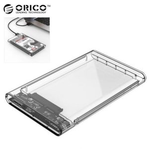 ORICO HDD CASE CRYSTAL 2.5 2139U3-CR 3.0 Hard Disk Drive External Enclosure