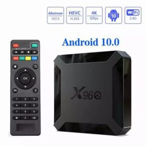Smart Box X96Q Mini Quad Core 2gb Ram 16gb Storage Original 4K 60FPS ANDROID 10V
