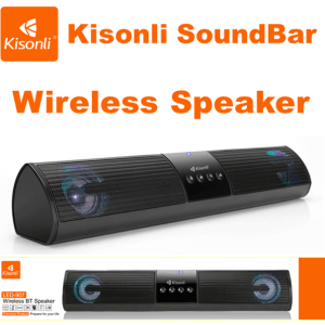 Kisonli Wireless Bluetooth Speaker LED-907