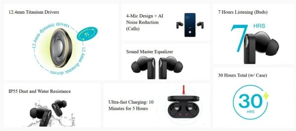 OnePlus Nord Buds True Wireless Earbuds - Image 3