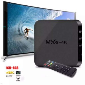 SMART BOX MXQ 4K QUAD CORE 1GB RAM 8GB STORAGE