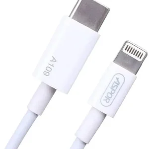 ASPOR A109PD 27W USB-C to Lightning Cable PD Fast Charger