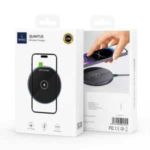 WIWU Wi-W012 15W Wireless Charger Black