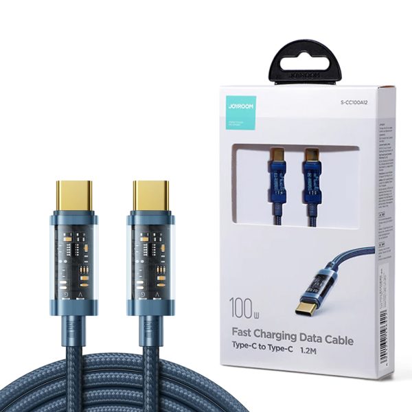 JOYROOM S-CC100A12 Type-C to TYPE C 100W Data Cable 1.2 Meter