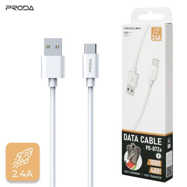 REMAX PRODA B72A USB TO TYPE C Cable