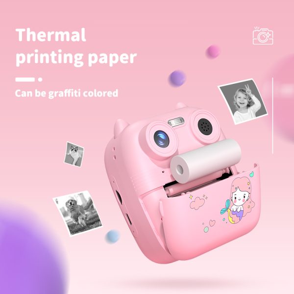 D8S CHILDRENS TIME FRONT / BACK REAR HD DIGITAL THERMAL PRINT CAMERA 1080P 48MP - Image 3