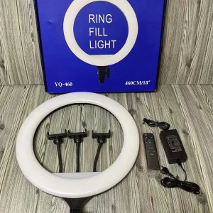 46CM Selfi Ring Light with 3 Mobile Holders & Ball Head