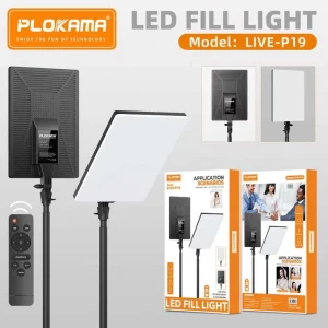 Plokama Live P19 Application Scenarios Led Fill Light Panel Professional Photography/Videography