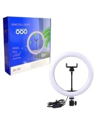 Ring Light BD-360 (14″, 36cm) 3 Modes With Phone Holder (USB Powered)