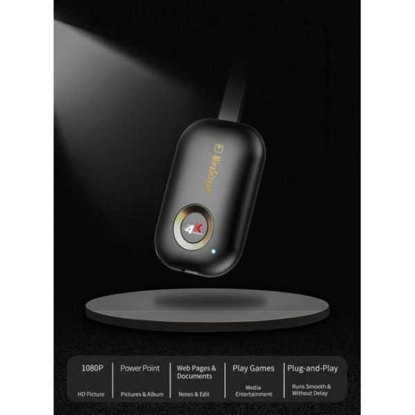 MiraScreen G9 Plus 2.4G 5G 1080P/4K Wireless HDMI Wifi Dongle mirror Screen Streamer Cast - Image 3