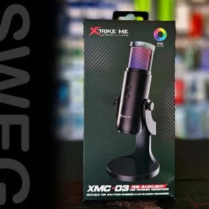 XTRIKE ME XMC-03 USB RGB Gaming Streaming Microphone For PC