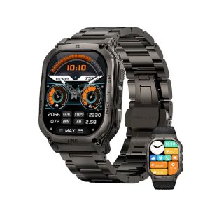 Kospet Tank M3 Special Edition Smartwatch with Dual Straps, GPS & 1.96” AMOLED Always on Display