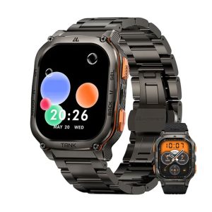 Kospet Tank M3 Ultra Special Edition Smartwatch with Dual Straps GPS & 1.96” AMOLED Always on Display