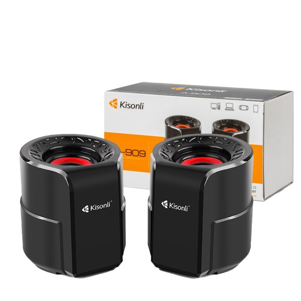 KISONLI A-909 PORTABLE COMPUTER MINI SPEAKERS