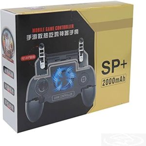 SP+ 2000mAh Power Cooling Fan Gamepad Joystick Hand Grip Controller for Phone PUBG