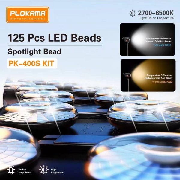 PLOKAMA PK400S LIGHT WITH 2.8M STSOFT BALLAND TRIPOD & UMBRELLA - Image 4