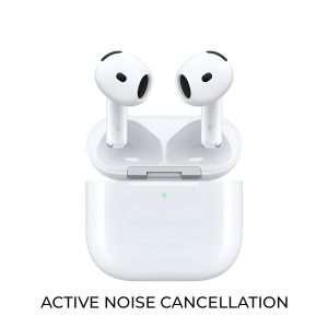 Airpods 4 Bt 5.3v With ANC USB-C & Wireless Charging Case Master Copy