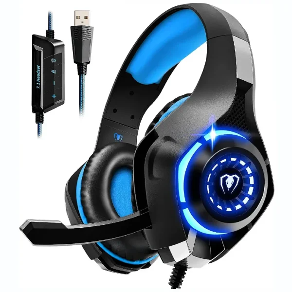 Beexcellent GM-110 Gaming Headset USB Headphones - Image 3