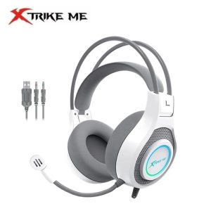 XTRIKE ME GH-515W WIRED RGB GAMING HEADSET WITH STATIC LIGHTING EFFECTS