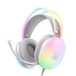ONIKUMA X25 PRO RGB HEAD BEAM WITH MIC 3.5MM DURABLE STEREO SURROUND GAMING HEADSET