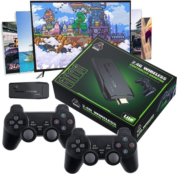 M8 64GB 4K Rockchip RK3032 IC TEKKEN 3 & 20000 GAMES Firmware M8G-V8.0 AND TWO GAME CONTROLLERS RAM 256MB ROM 128MB - Image 2