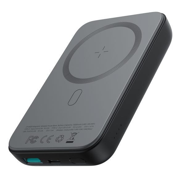 JOYROOM JR-W020 Magnetic Wired + Wireless 2-In-1 Design Wireless Power Bank 10,000MAH - Image 4