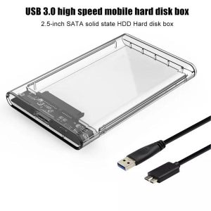 SPEEDX HD-2025U3 HDD CRYSTAL CASE 2.5 INCH 3.0 HARD DRIVE CASE