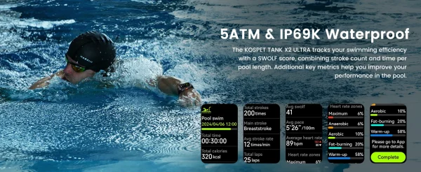 KOSPET TANK X2 ULTRA Smartwatch - Image 10