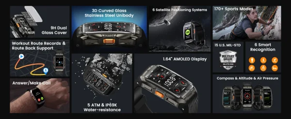 KOSPET TANK X2 ULTRA Smartwatch - Image 7